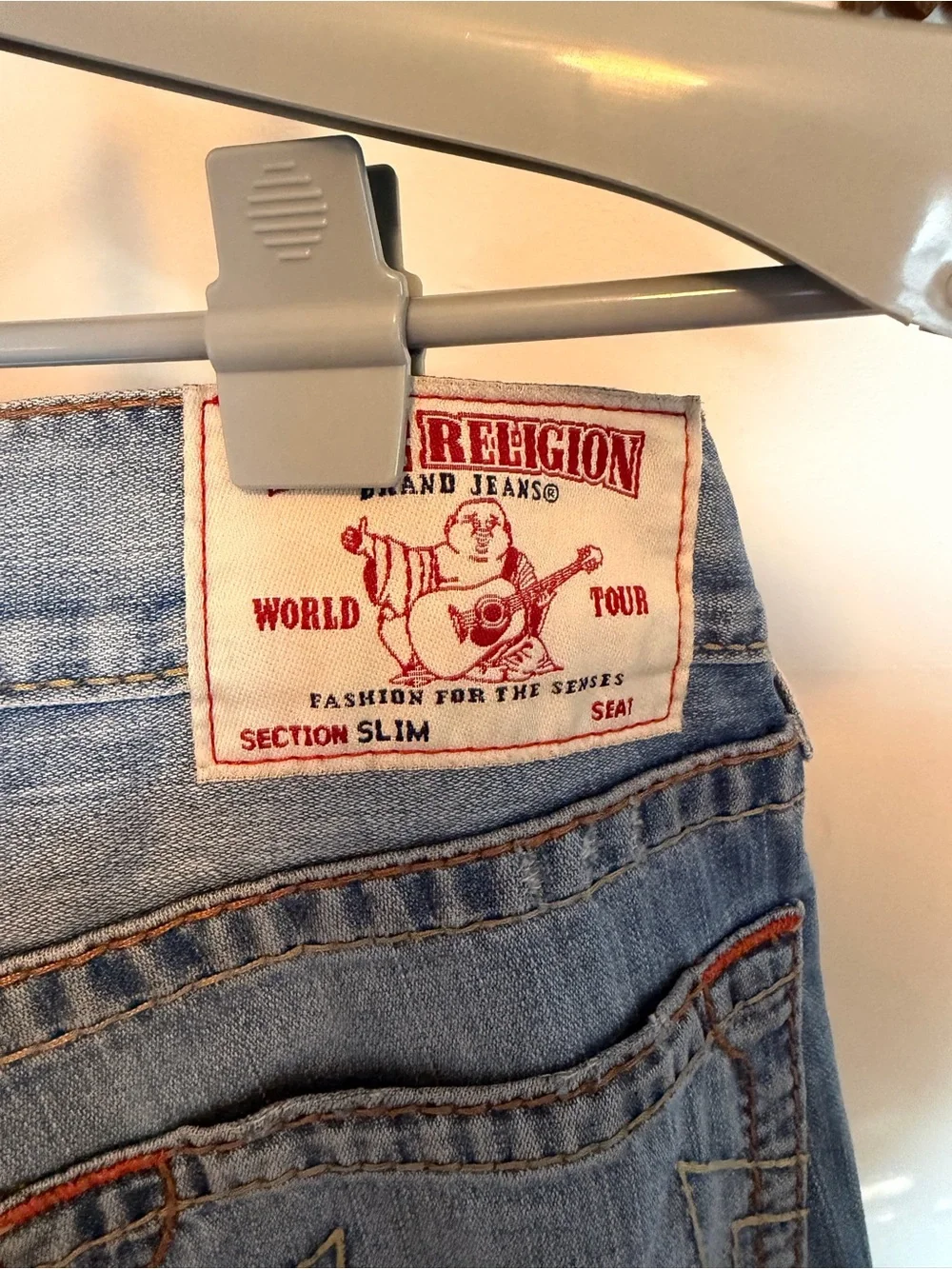 True Religion distressed front